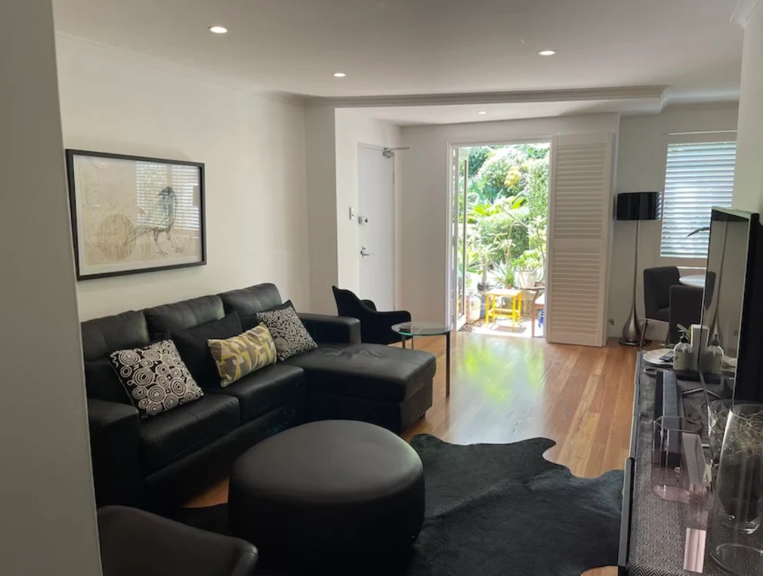 Bright and welcoming studio entrance